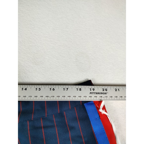 La Ligne Pants Women's 1X Multicolored Wide Leg Pin Strip Corpcore Professional - Picture 11 of 13